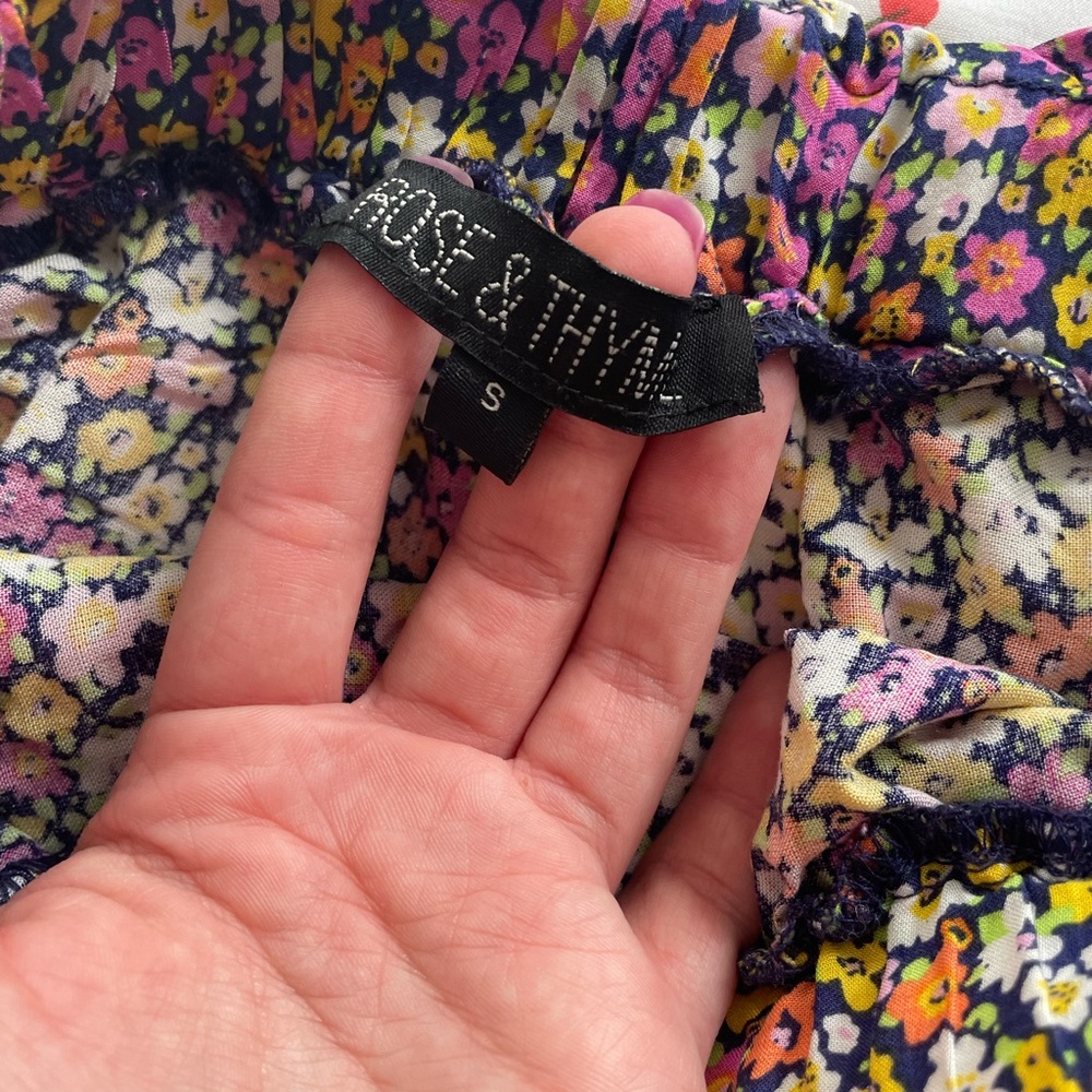 Floral Ruffle Skirt - Picture 2 of 3